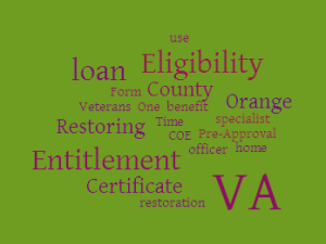 how to restore VA eligibility
