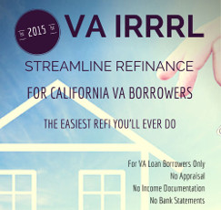 VA IRRRL Streamline Refinance
