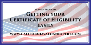 VA Certificate of Eligiblity